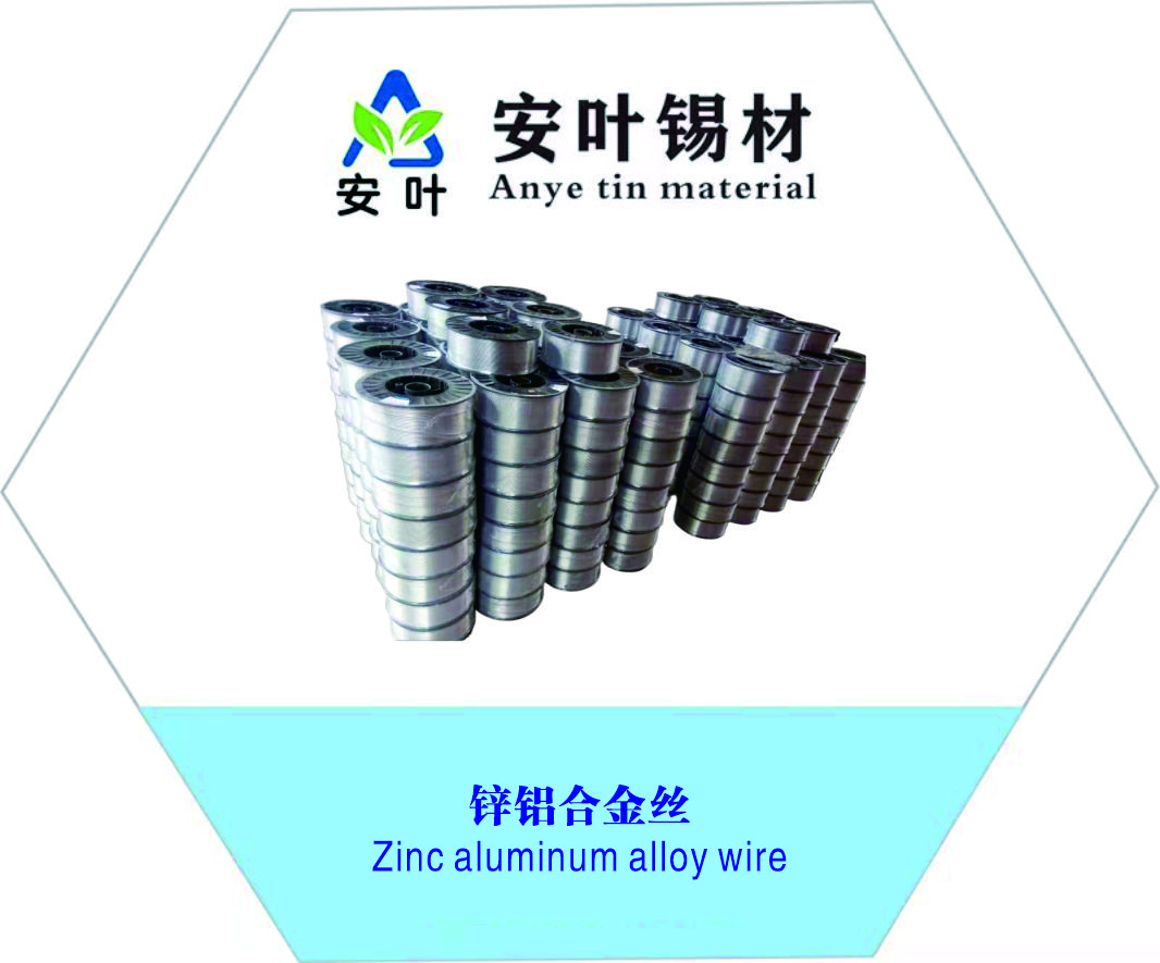 Zinc-aluminium alloy wire